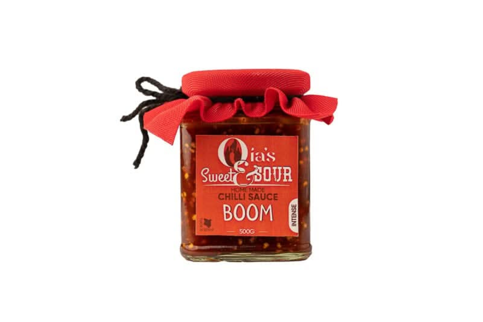 QIA'S BOOM INTENSE SWEET N SOUR CHILLI SAUCE 500G